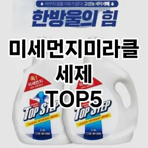 미세먼지미라클세제 인기 TOP5 최저가 정보